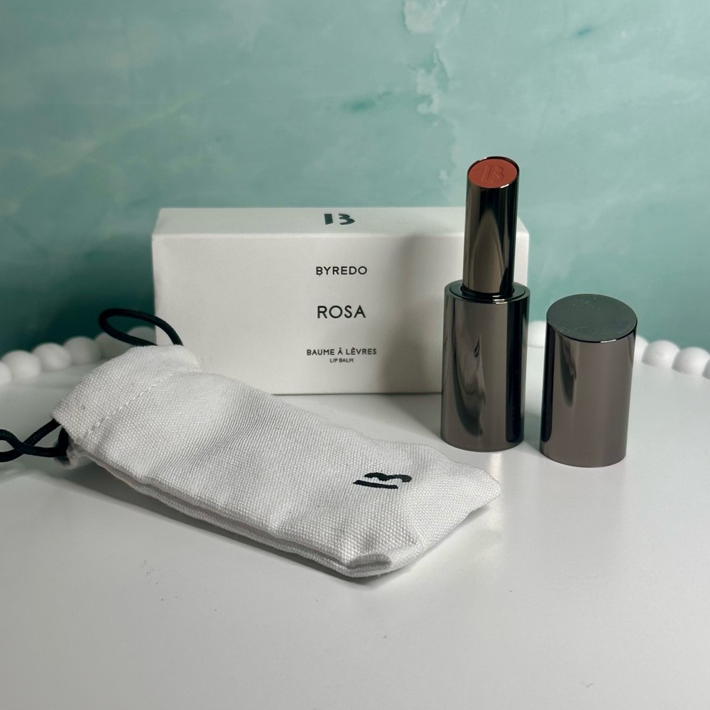 BYREDO Tinted Lip Balm ROSA, New in box